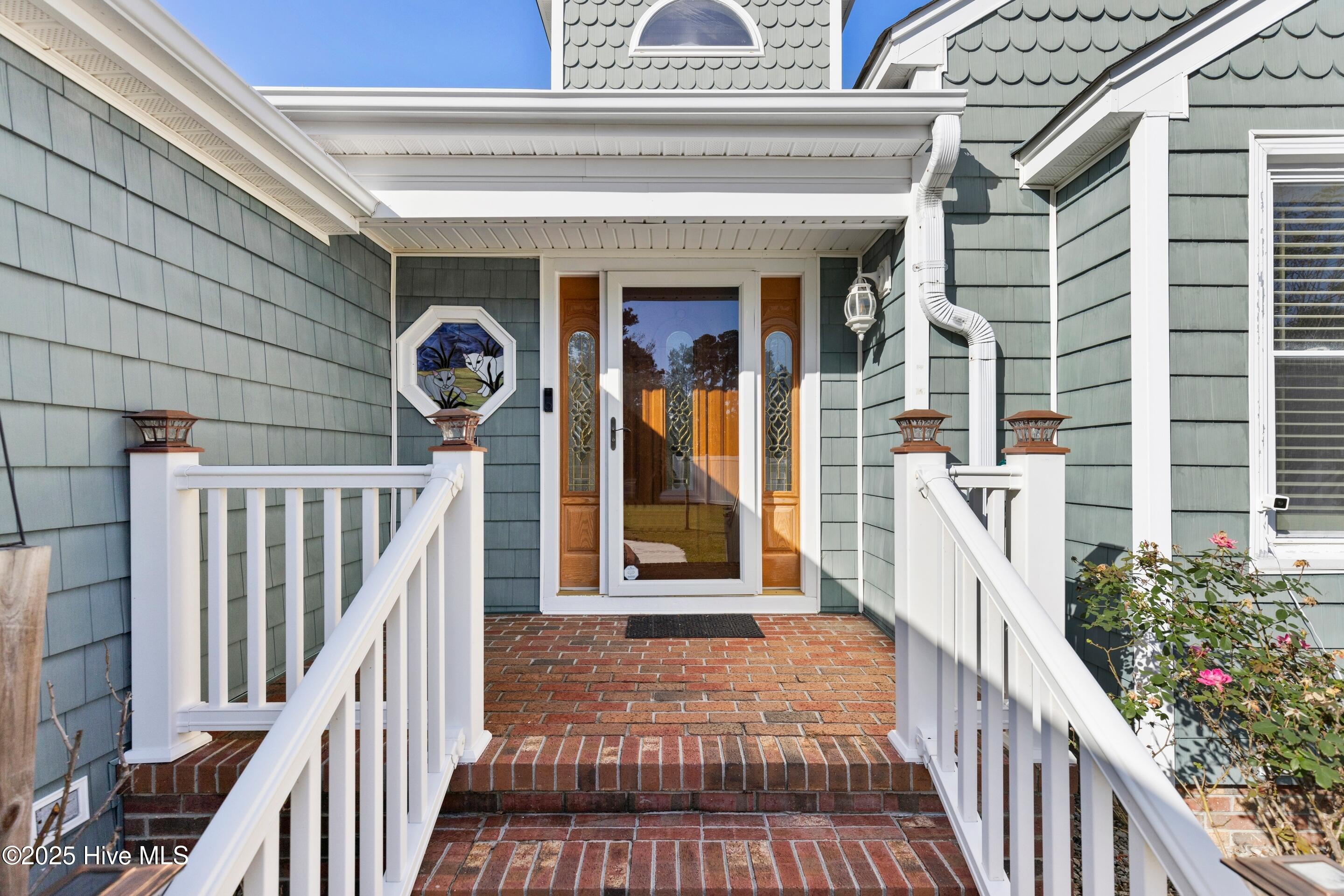 1501 Field View Road Wilmington, NC 28411 - Photo 55 of 57 Covered front porch with brick patio.