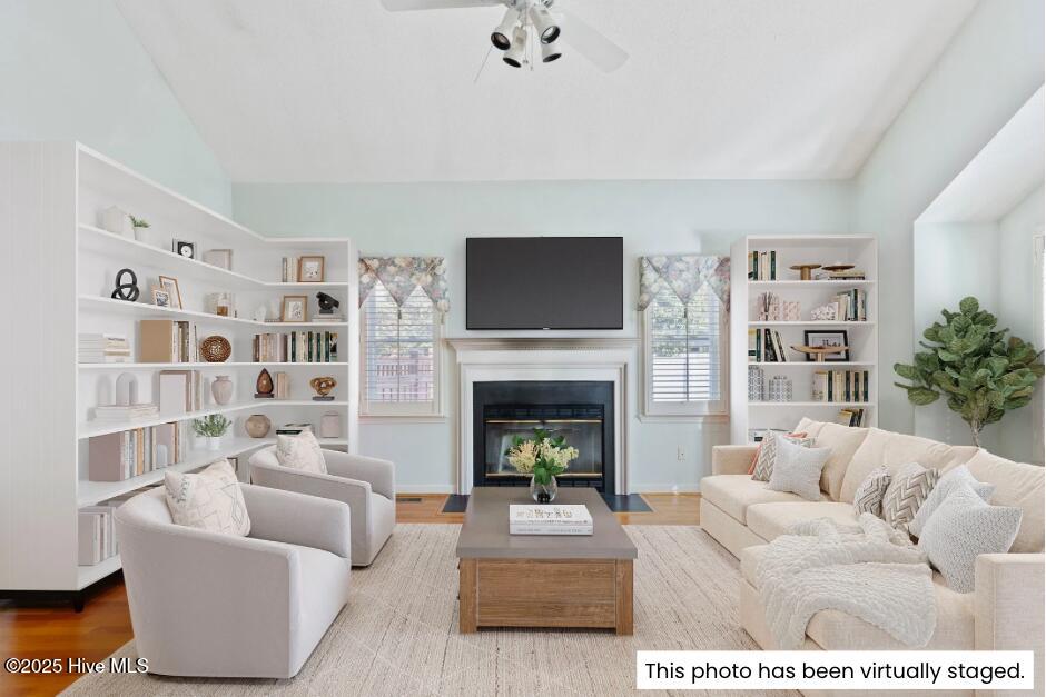 1501 Field View Road Wilmington, NC 28411 - Photo 7 of 57 Formal living room staged to show the potential for this space.