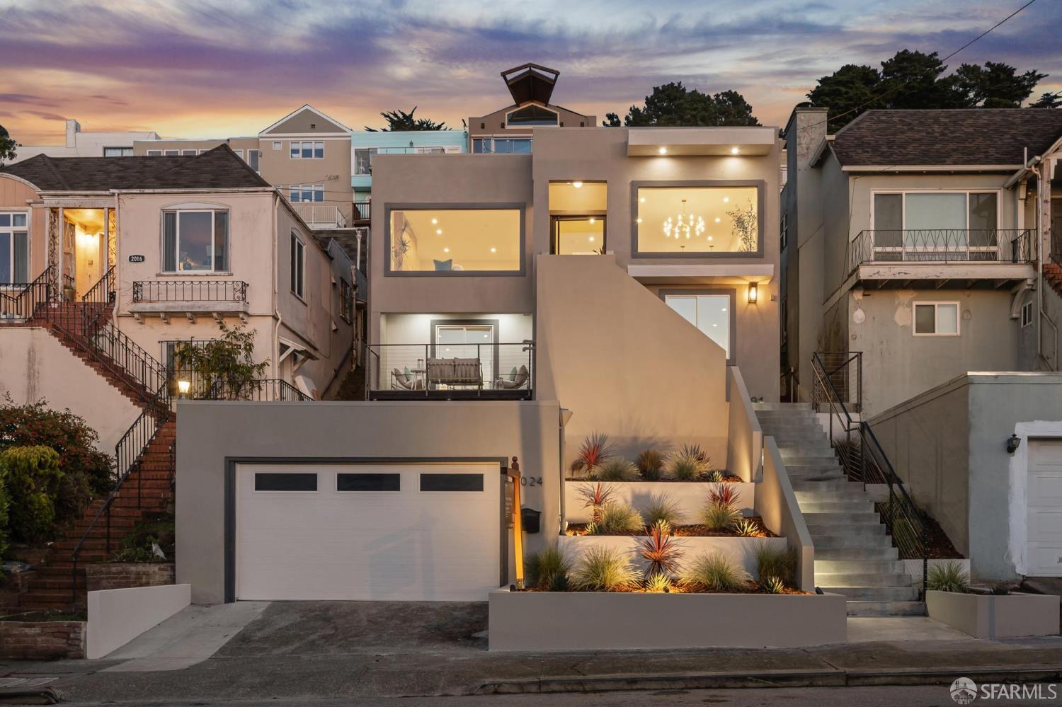 2024 15th Avenue San Francisco, CA 94116 - Photo 19 of 99 a view of front a house with a street