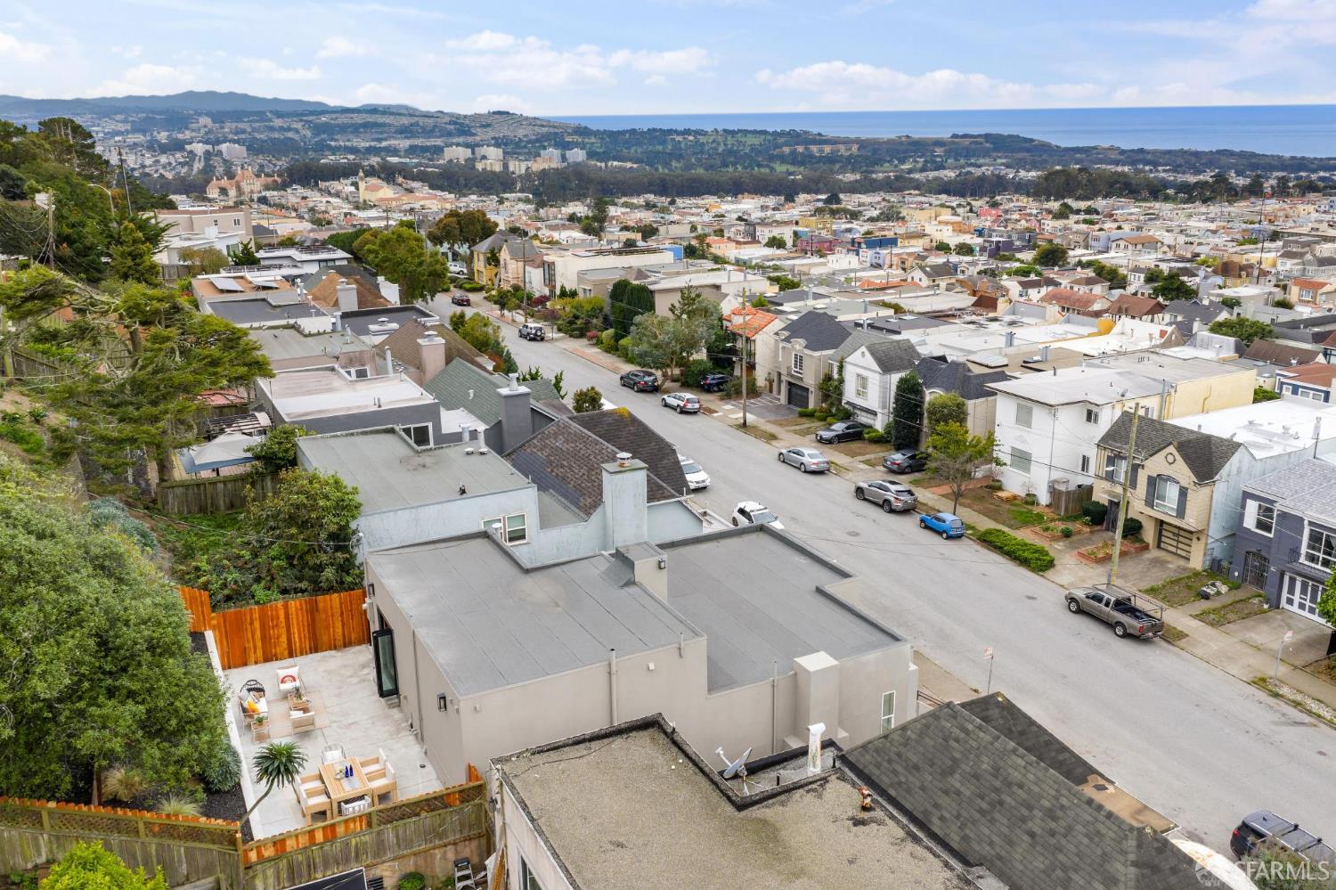 2024 15th Avenue San Francisco, CA 94116 - Photo 95 of 99 an aerial view of residential houses with outdoor space