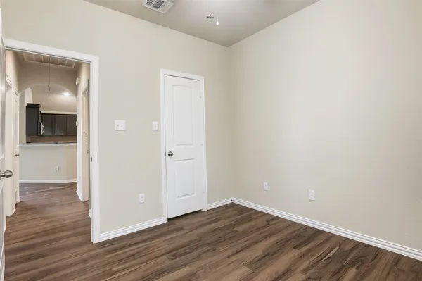 wooden floor in an empty room