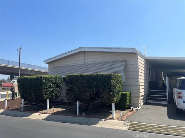 a building with trees in front of it