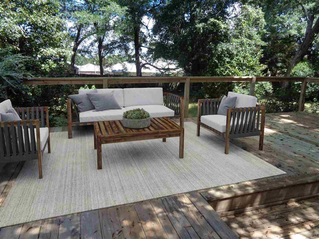 3014 East Kingsfield Road Pensacola, FL 32514 - Photo 14 of 36 Virtually staged back deck