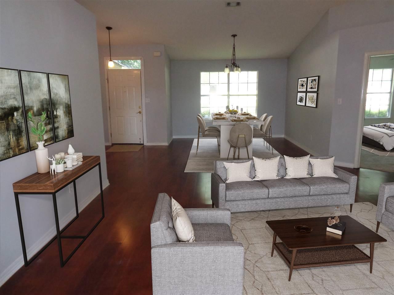 3014 East Kingsfield Road Pensacola, FL 32514 - Photo 6 of 36 Virtually staged dining/living room