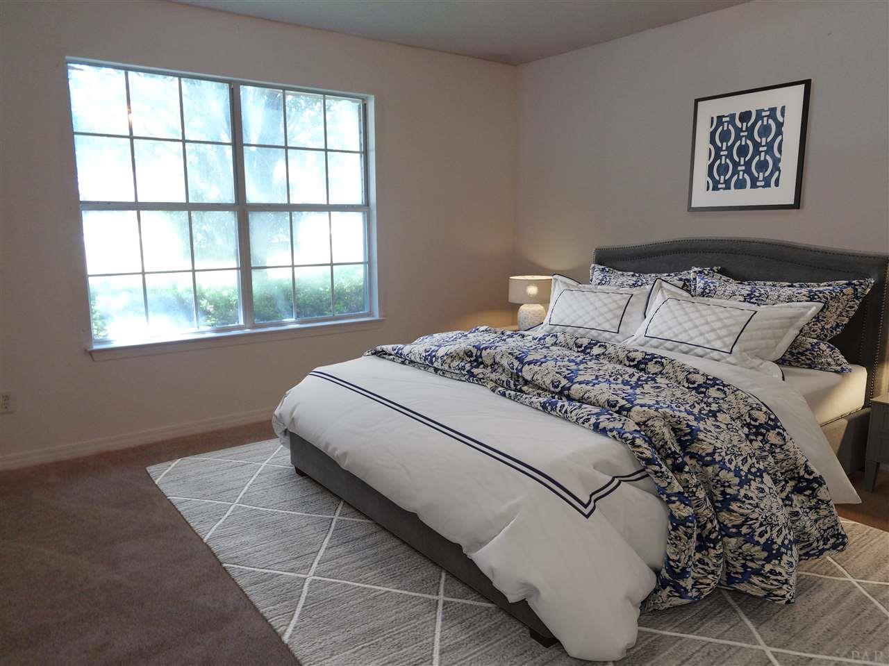 3014 East Kingsfield Road Pensacola, FL 32514 - Photo 10 of 36 Virtually staged guest bedroom