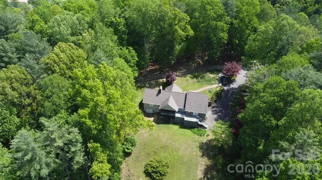 view of outdoor space with a garden