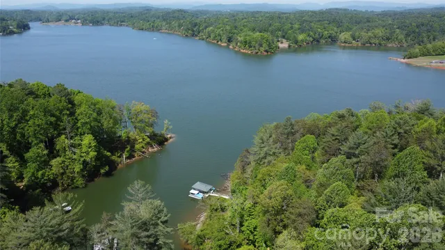 a front view of house with yard and trees in the background