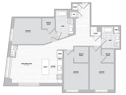 $7,000 | 99 Kneeland Street, Unit 1501, Boston, MA 02111
