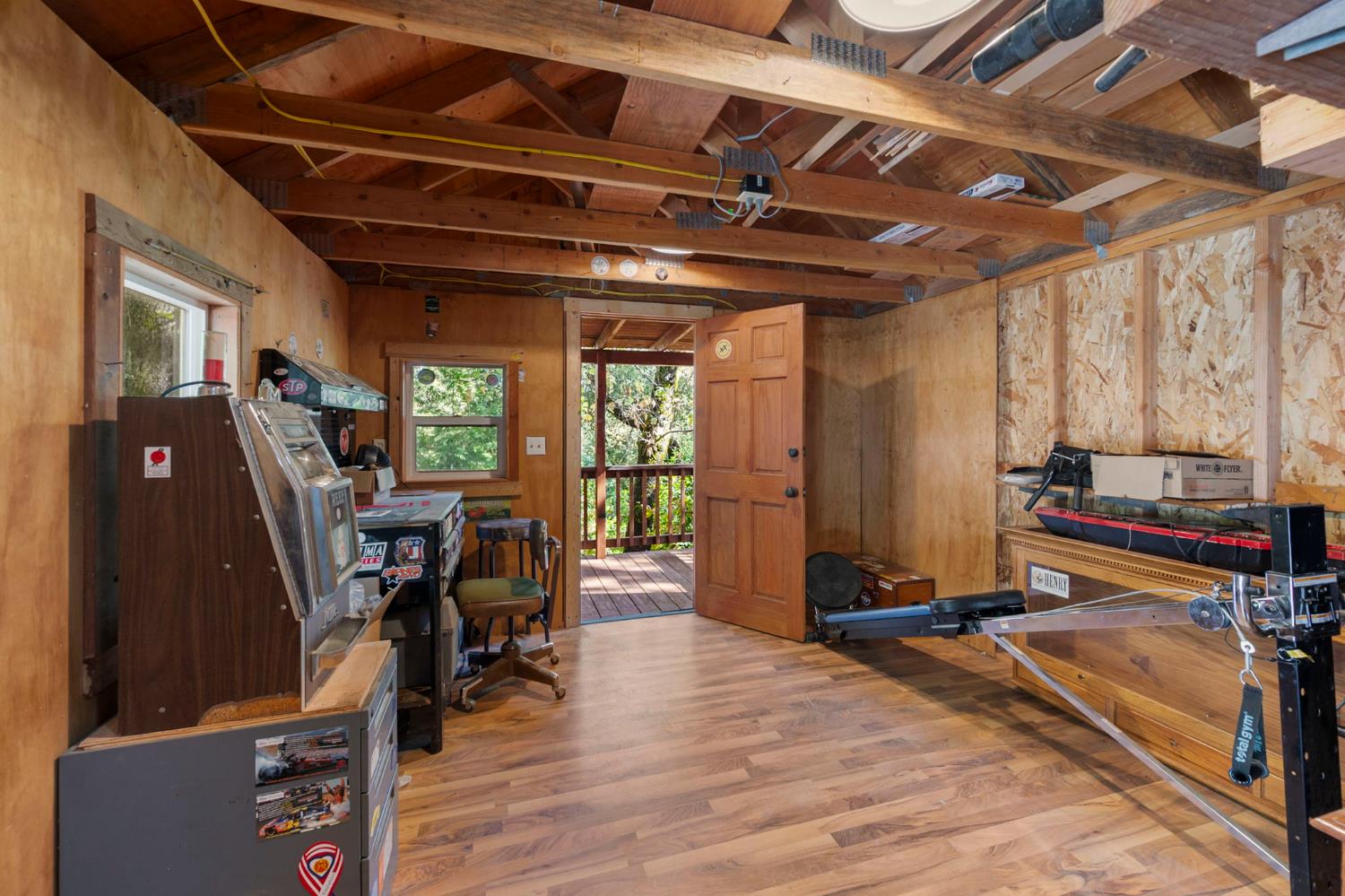 734 Utica Drive Murphys, CA 95247 - Photo 22 of 36 a view of a room with gym equipment