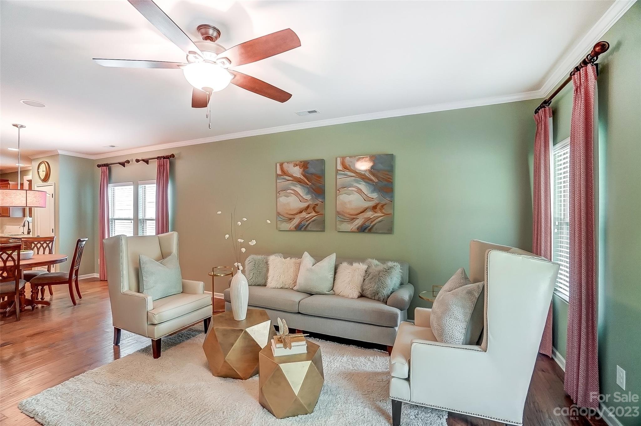1719 Still River Way Fort Mill, SC 29708 - Photo 8 of 41 a living room with furniture and a large window