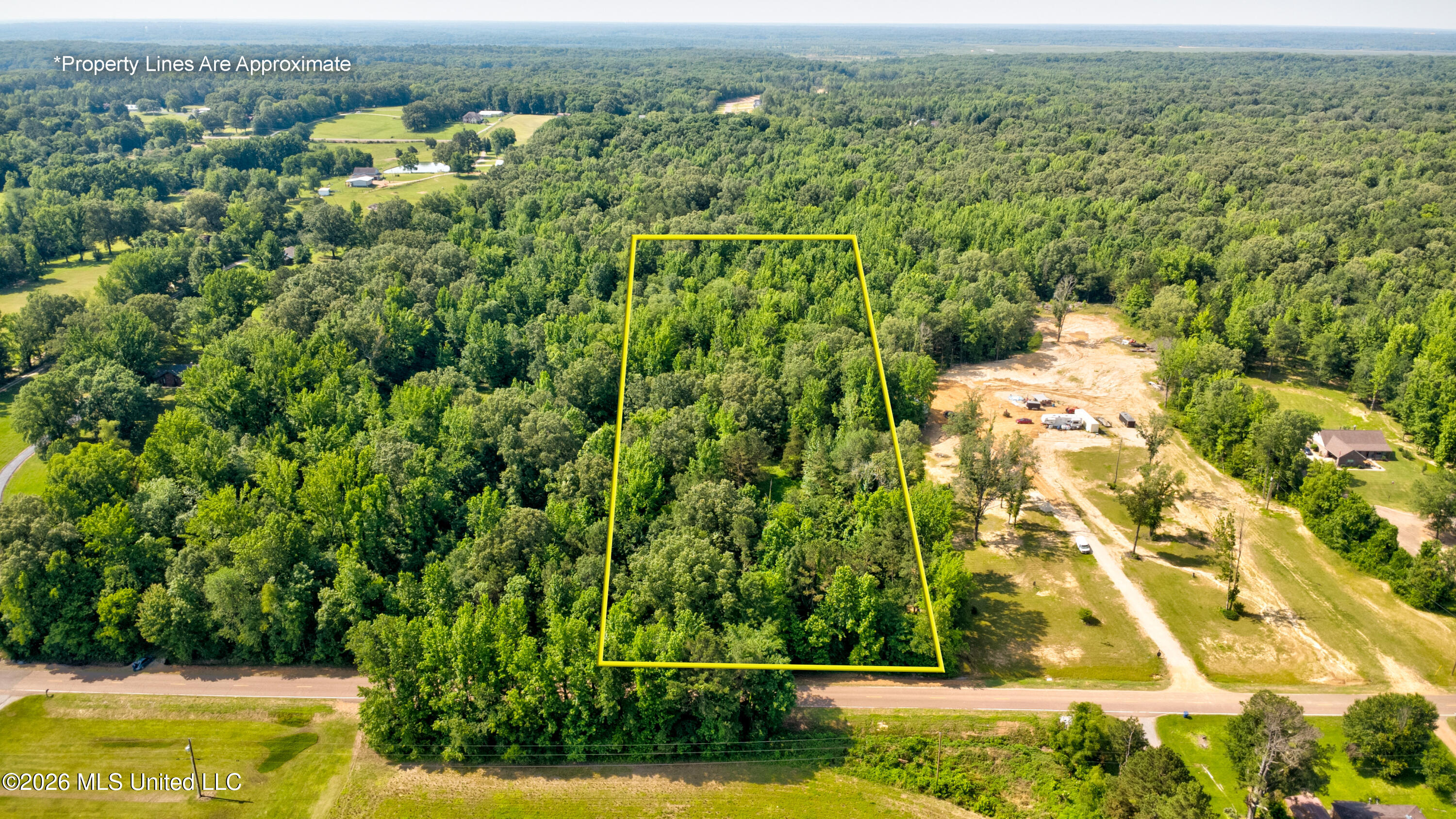 Gaines Road Hernando, MS 38632 - Photo 4 of 9 updated lines drone 2