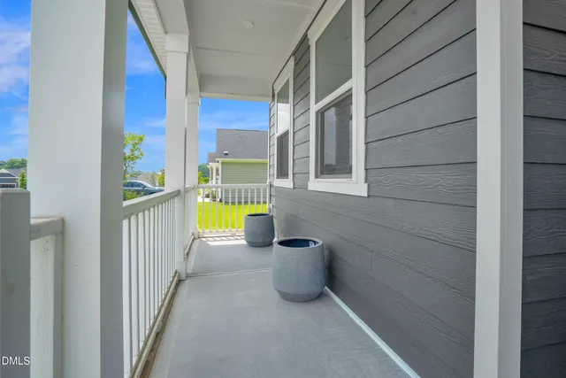 a view of a door and an outdoor space