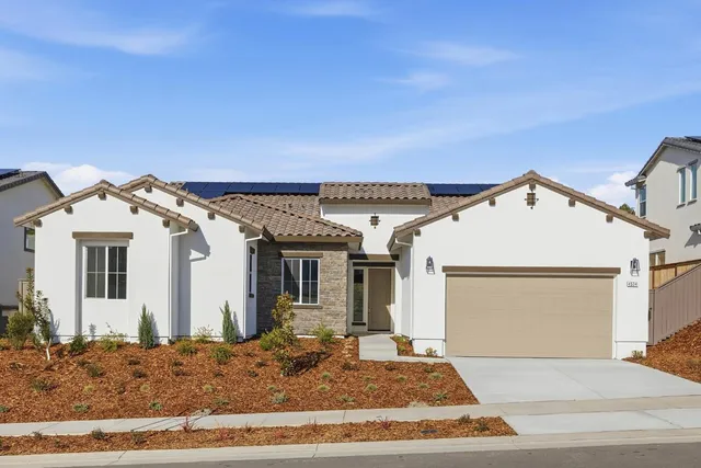 a view of a white house