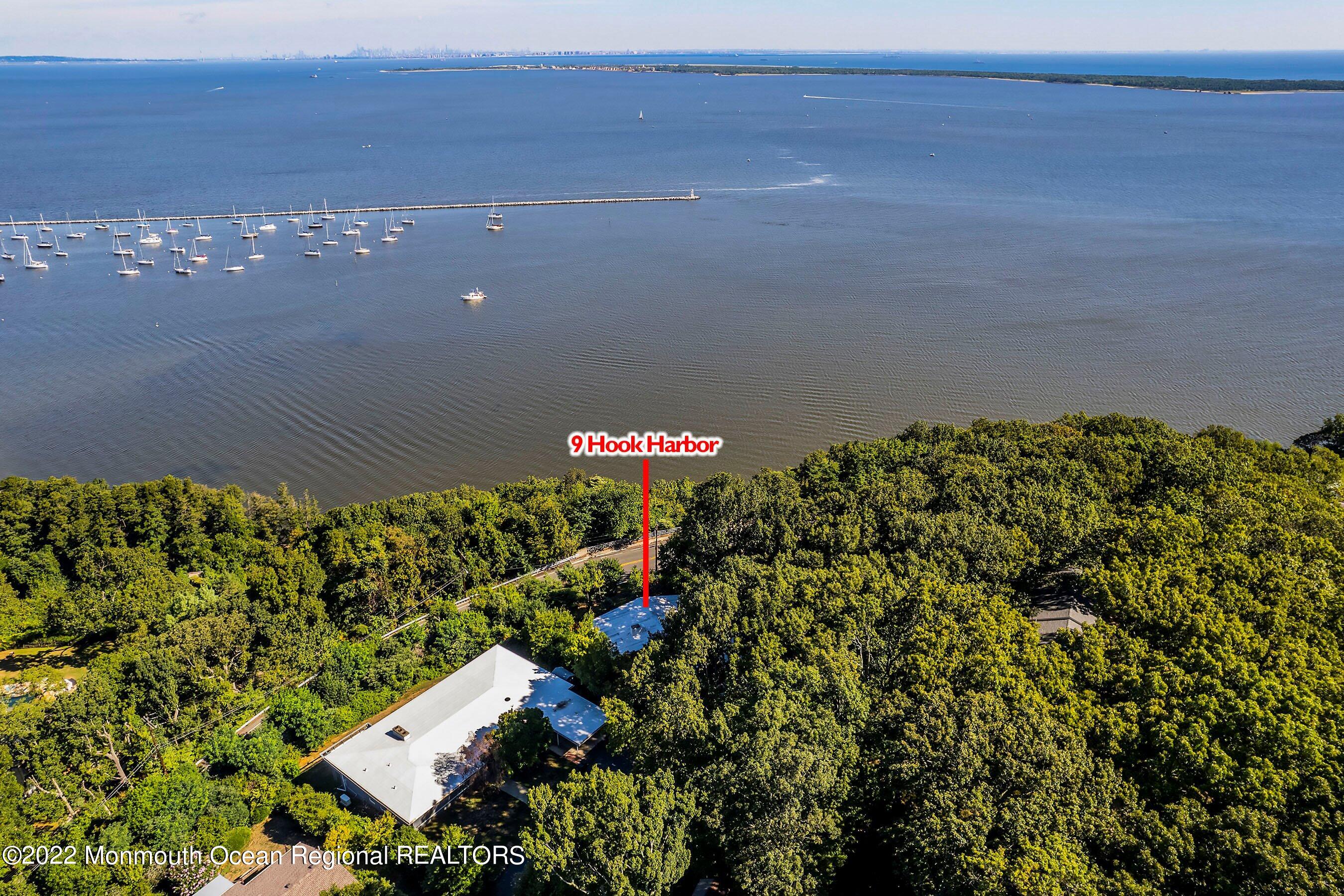 9 Hook Harbor Road Atlantic Highlands, NJ 07716 - Photo 8 of 31 Panoramic View of NYC and Sandy Hook