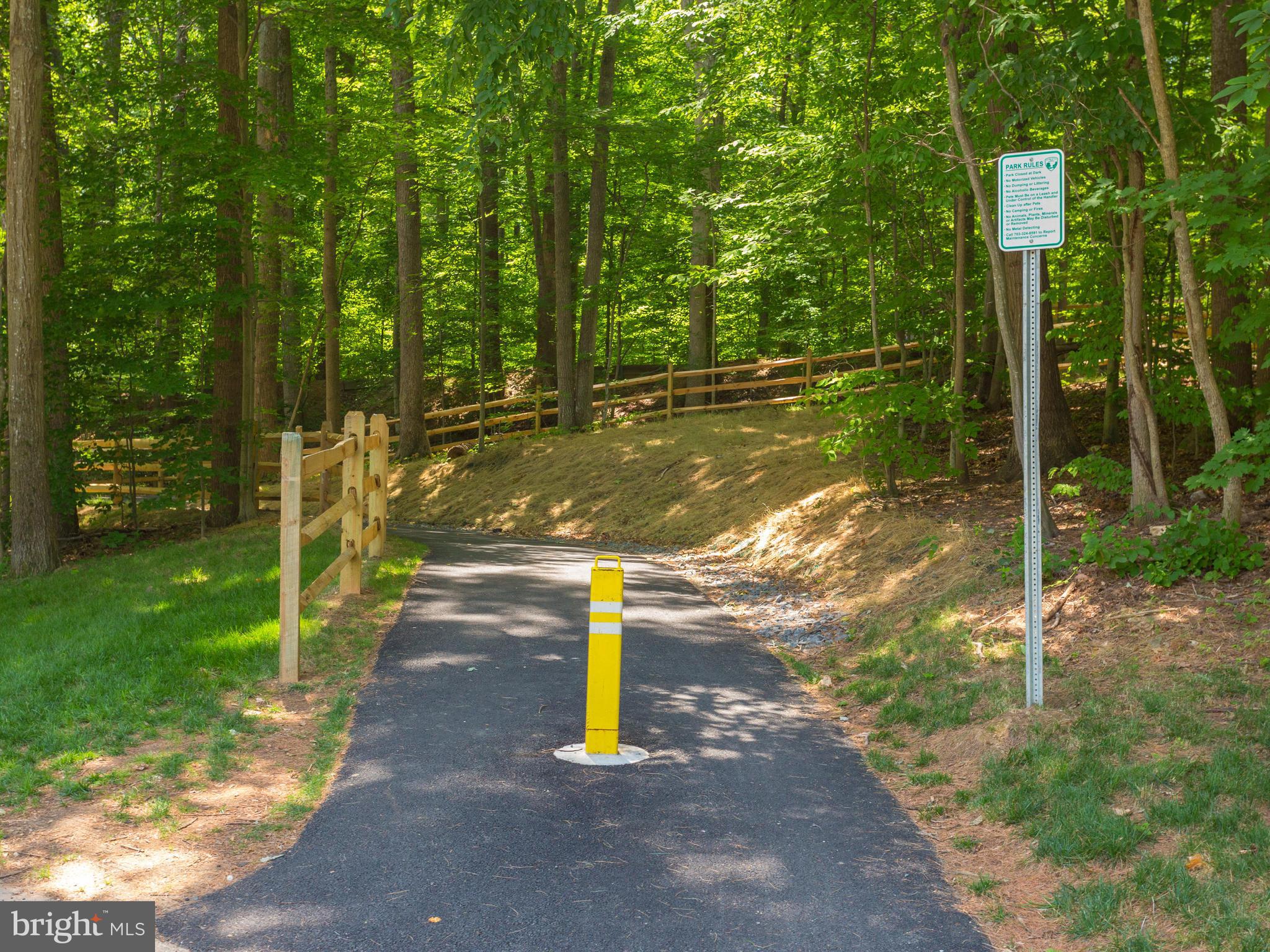 5698 Kirkham Court Springfield, VA 22151 - Photo 26 of 29 Community Walking/ Running Trail