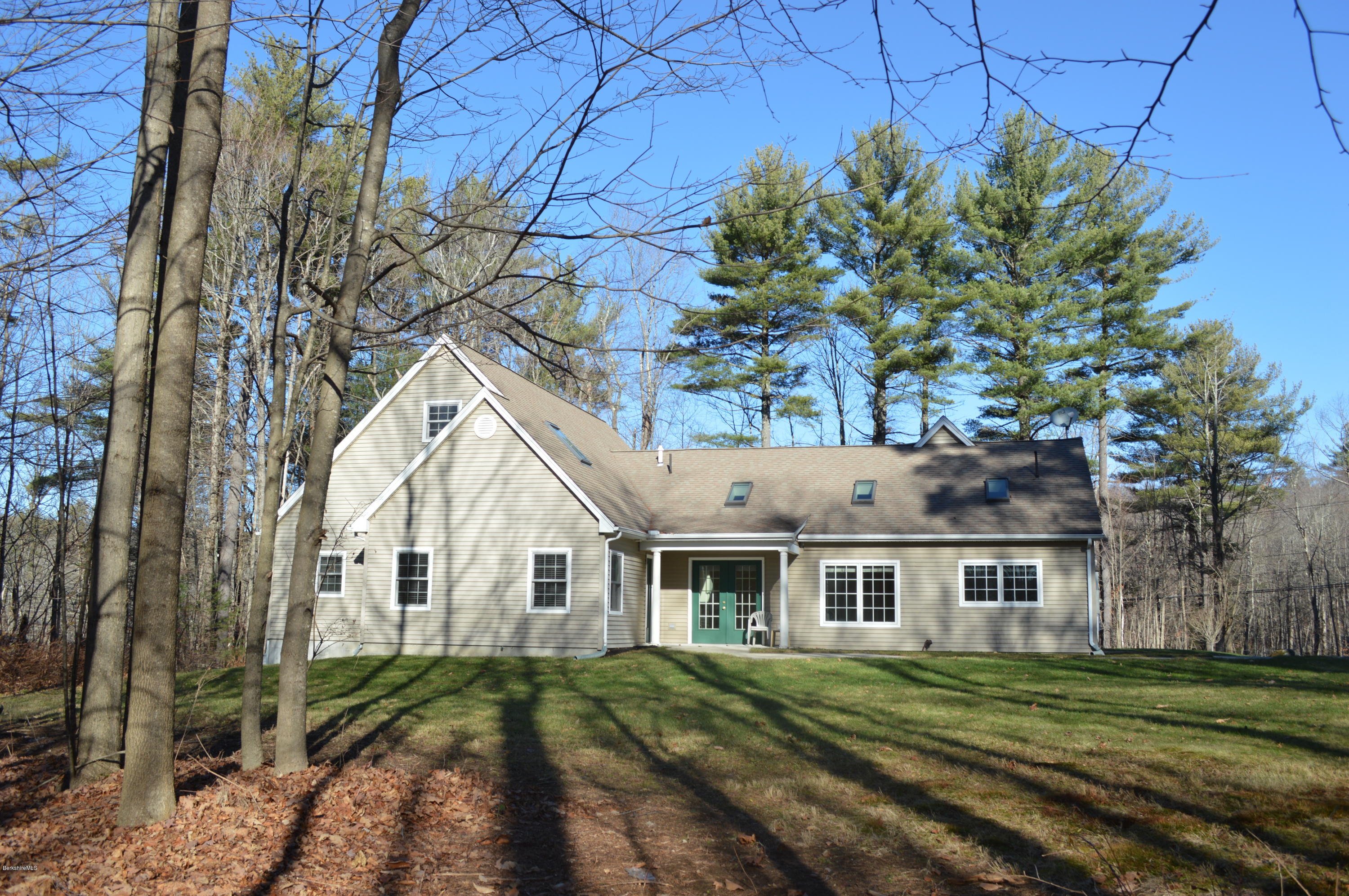 2307 Jacobs Ladder Road Becket, MA 01223 - Photo 10 of 55 a view of a house with a yard
