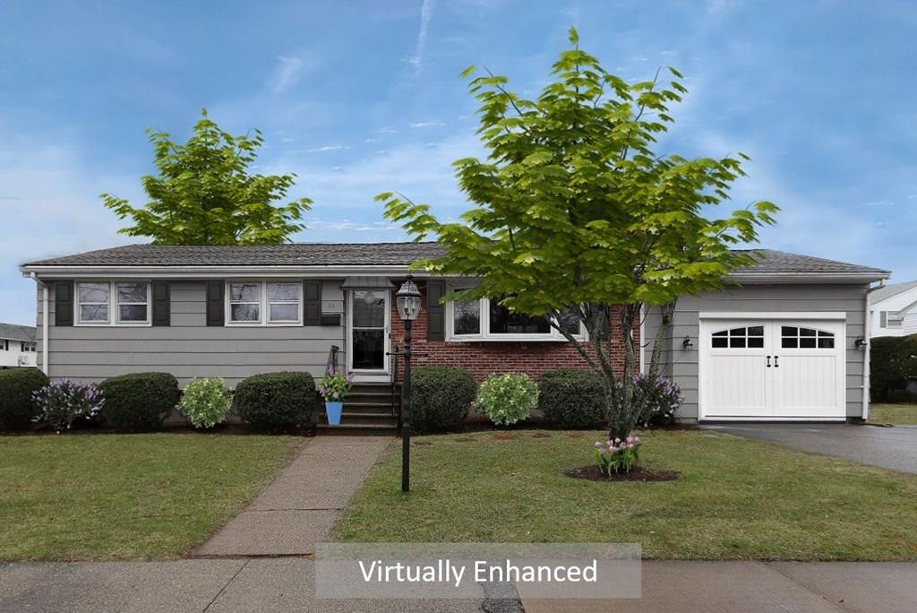 66 Anthony Road Newton, MA 02460 - Photo 1 of 39 a front view of a house with a yard