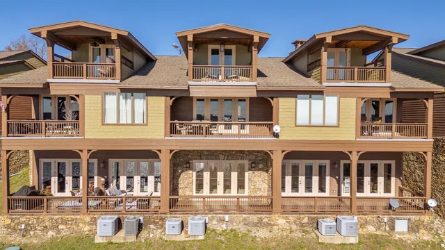 front view of a building with a lot of windows
