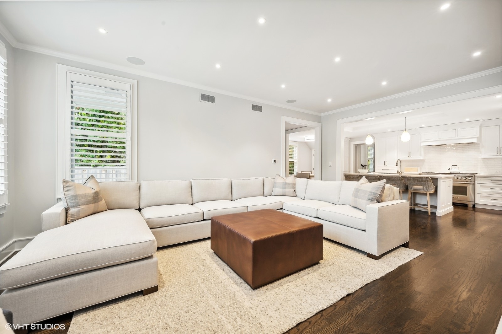 786 Locust Street Winnetka, IL 60093 - Photo 12 of 46 a living room with furniture and a large window