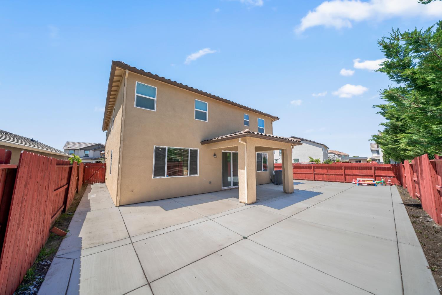 1602 Oleander Avenue Manteca, CA 95337 - Photo 46 of 52 a view of a house with a backyard