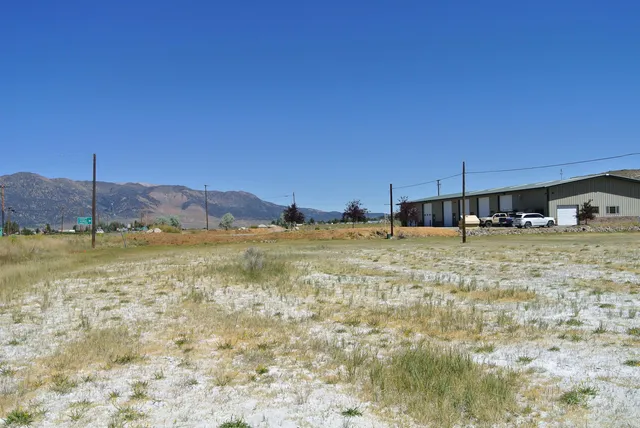 a view of lake and mountain