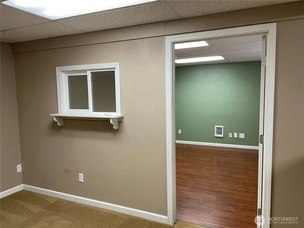 a view of a small space