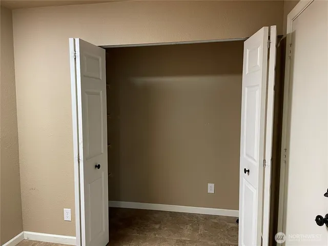 a view of closet area