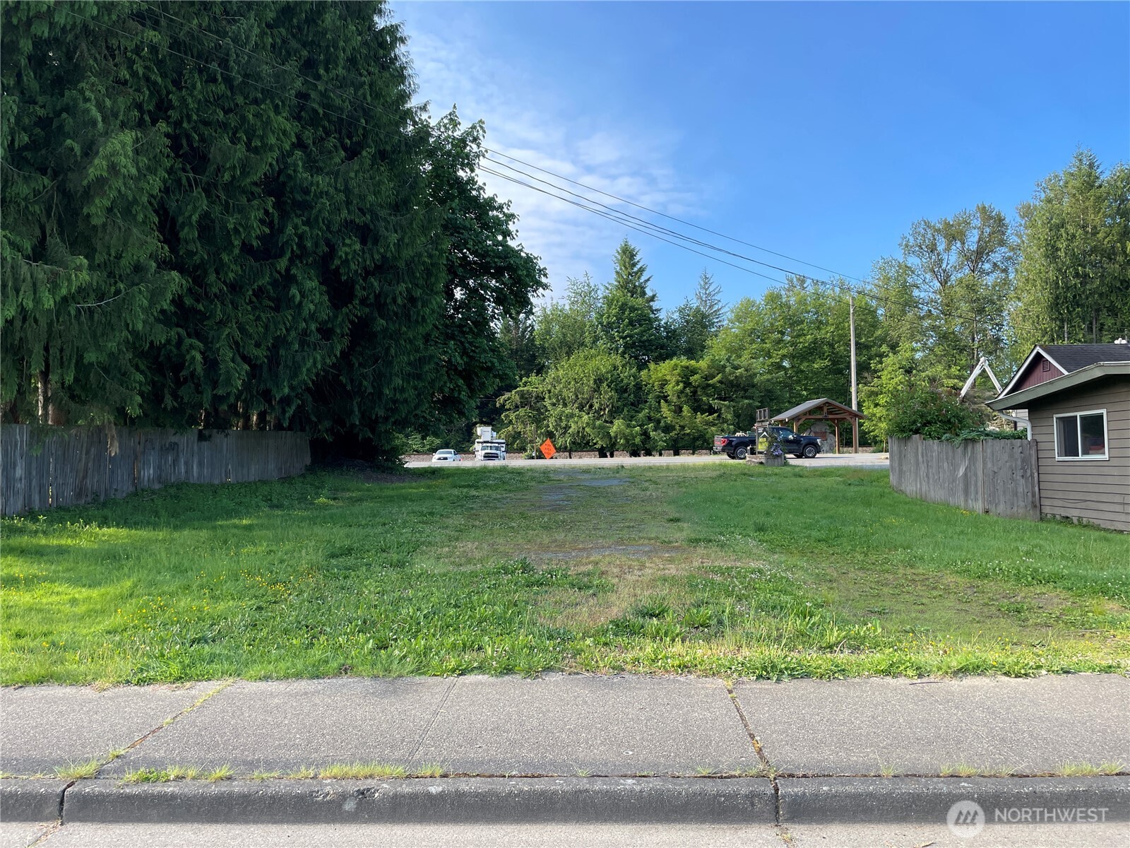 31503 Highway 2 Sultan, WA 98294 - Photo 10 of 12 a view of a garden with a tree in the background