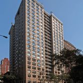 a front view of a building