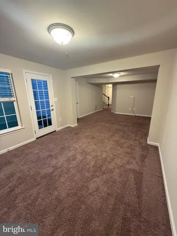 a view of empty room