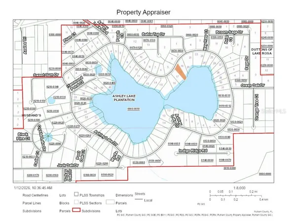 $395,000 | 135 Ashley Lake Drive, Melrose, FL 32666