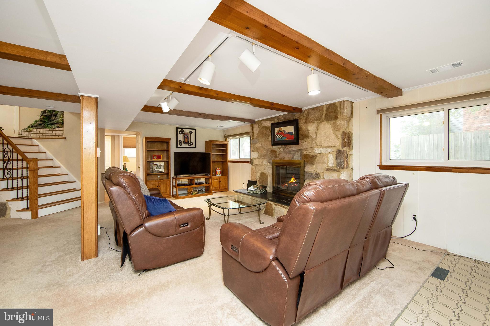 17 Strathmore Drive Cherry Hill, NJ 08003 - Photo 26 of 42 Expansive Family Room on Lower Level