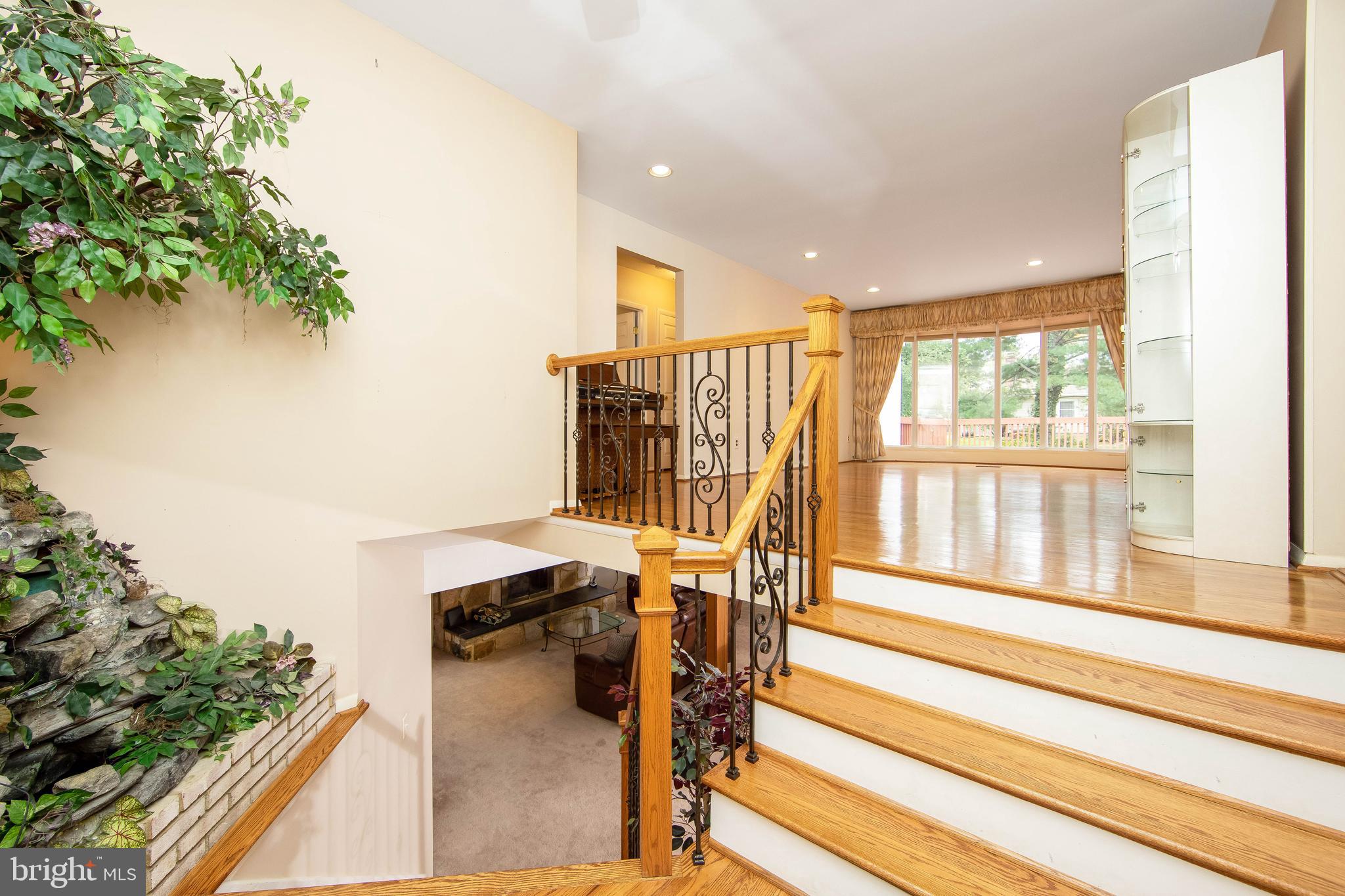 17 Strathmore Drive Cherry Hill, NJ 08003 - Photo 4 of 42 Foyer with Water Feature