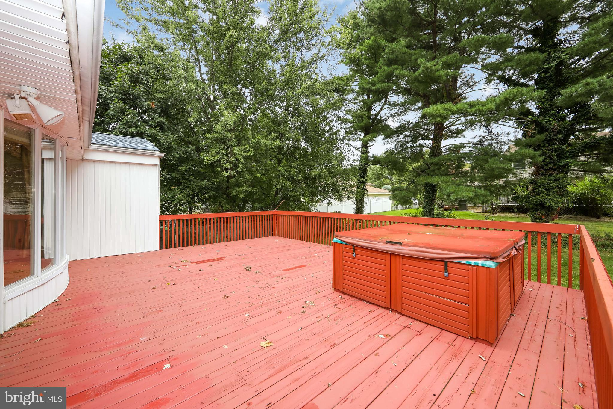 17 Strathmore Drive Cherry Hill, NJ 08003 - Photo 36 of 42 Rear Deck Overlooking the Backyard