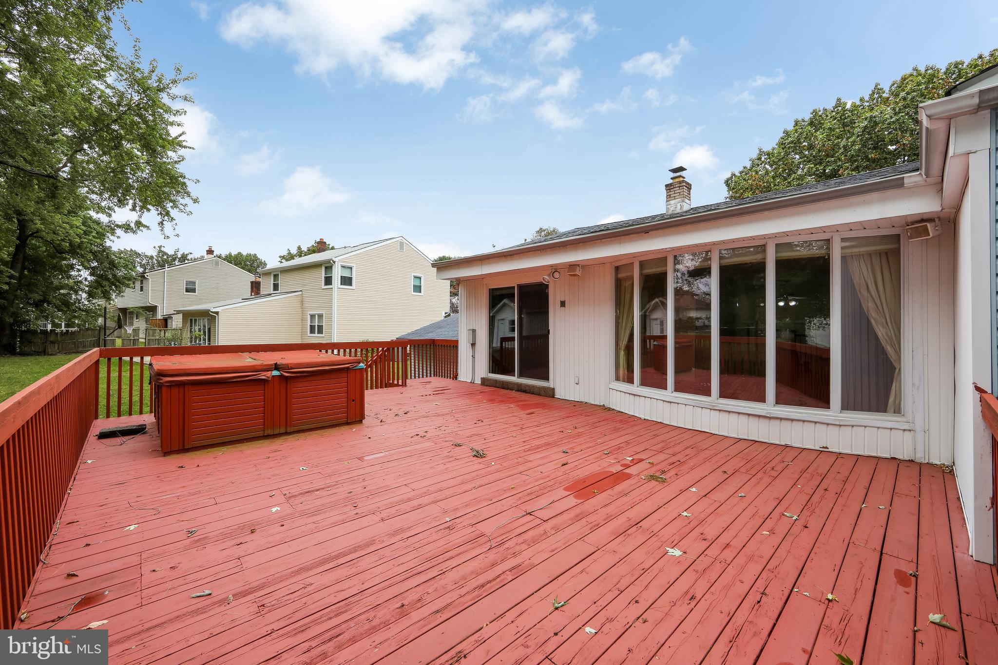 17 Strathmore Drive Cherry Hill, NJ 08003 - Photo 38 of 42 Oversized Deck, Hot Tub Included!