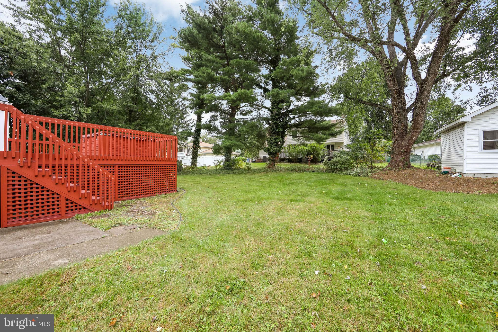 17 Strathmore Drive Cherry Hill, NJ 08003 - Photo 39 of 42 Spacious & Level Backyard