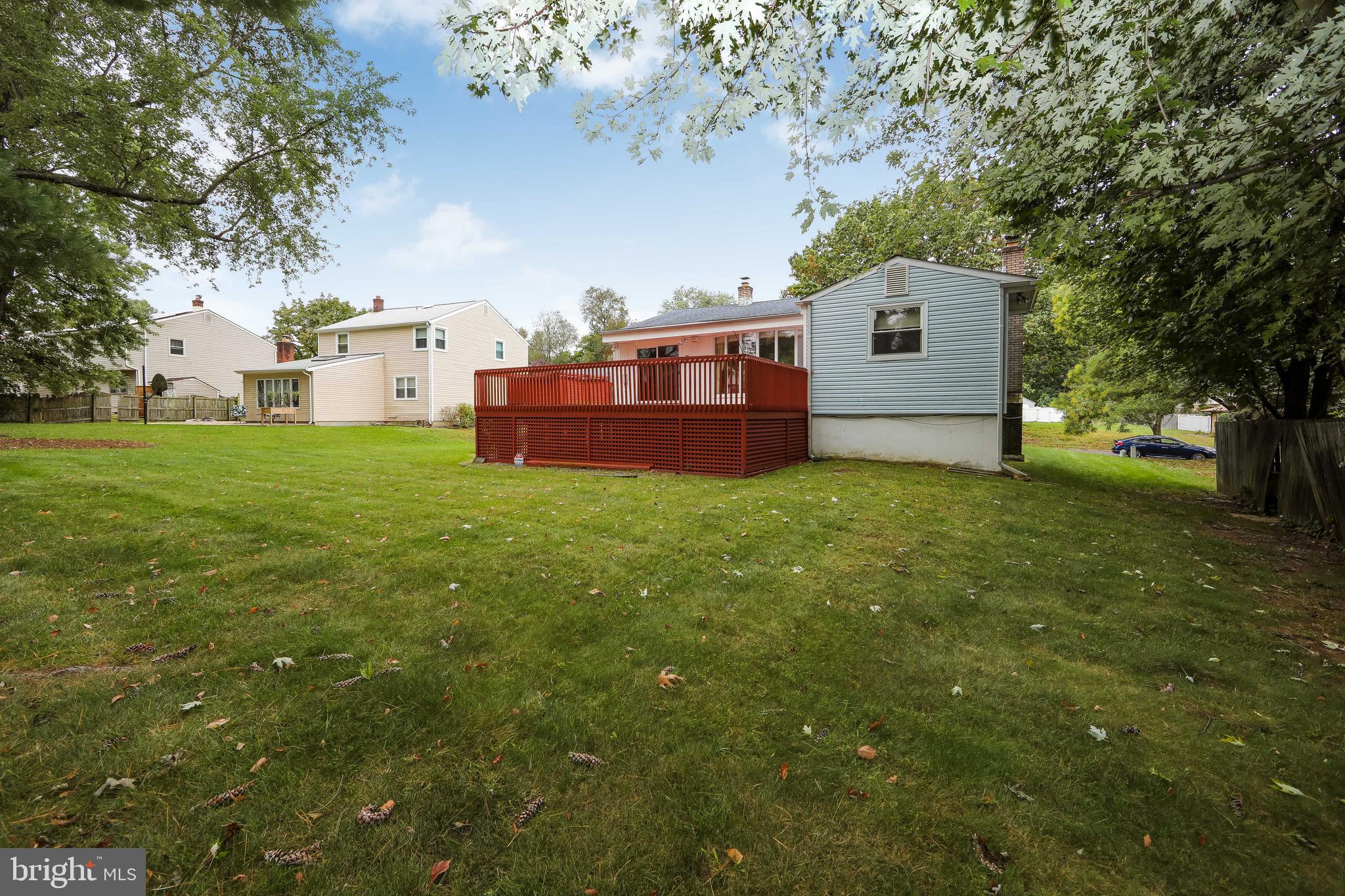 17 Strathmore Drive Cherry Hill, NJ 08003 - Photo 41 of 42 Spacious & Level Backyard