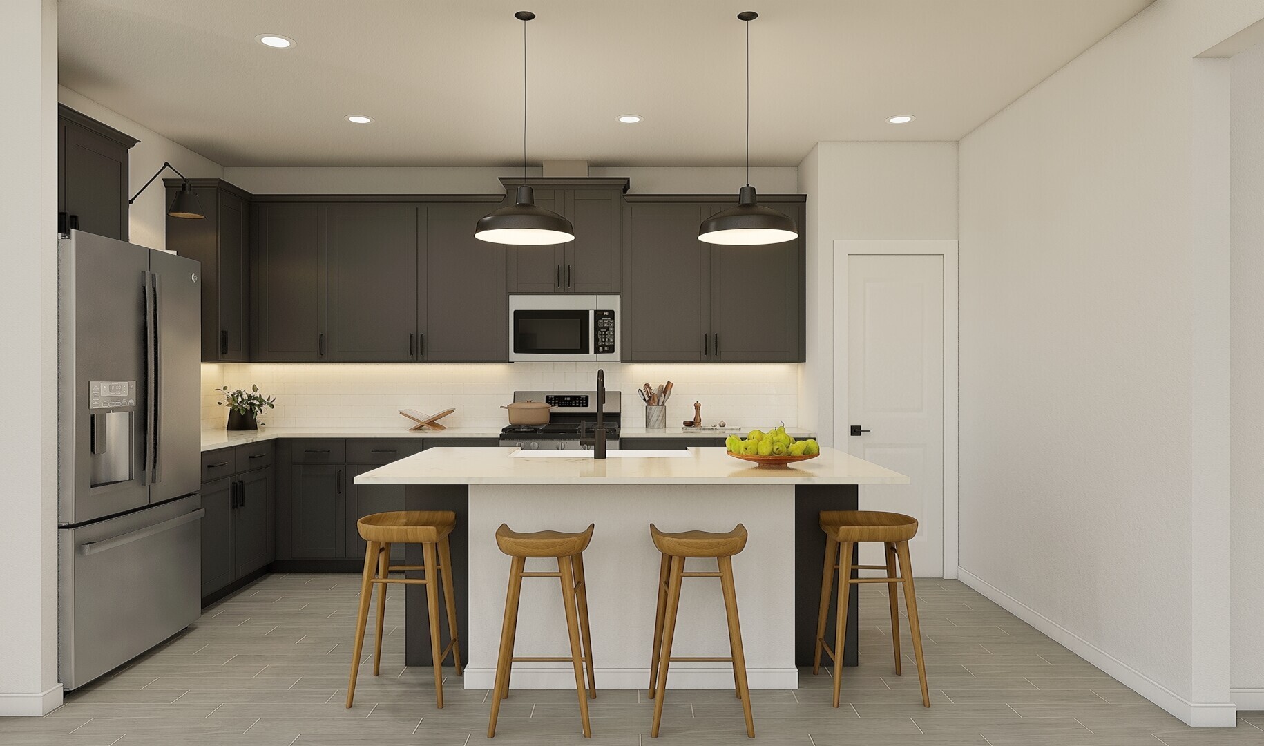 2907 Silver Frst Street Angleton, TX 77515 - Photo 5 of 21 Gourmet island kitchen (*Artist rendering used for illustration purposes only.)