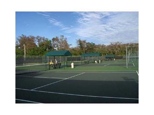 a view of tennis court