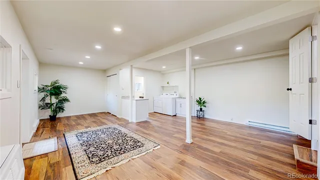 a view of an entryway of a house