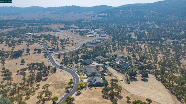 a view of city and mountain