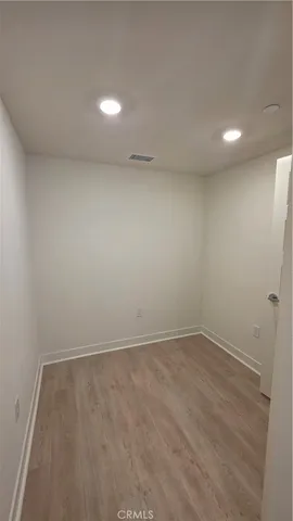 a view of car in garage