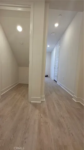 a car parked in a garage