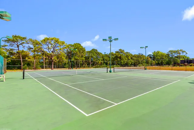 a view of a tennis court