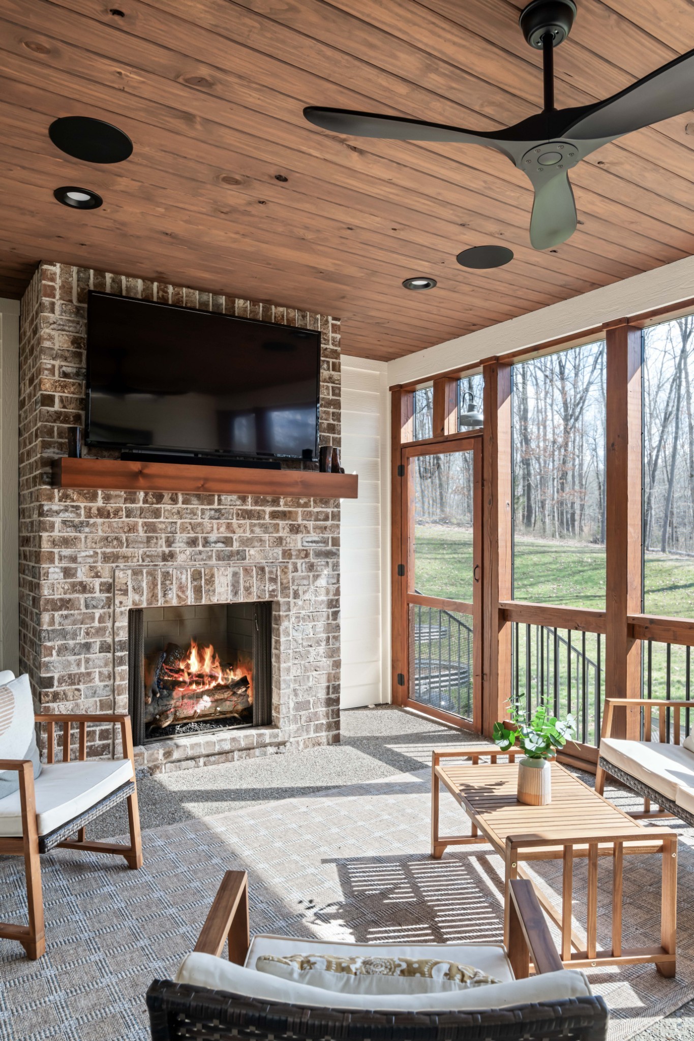 7361 Liberty Road Fairview, TN 37062 - Photo 21 of 71 a living room with furniture or fireplace and a flat screen tv