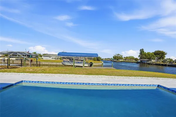 a lake view