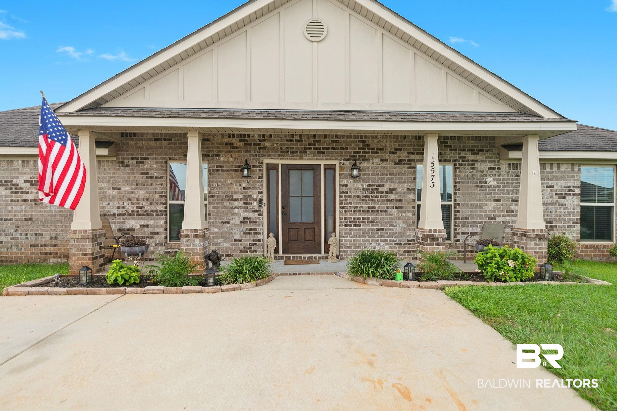 15573 Talus Court Foley, AL 36535 - Photo 5 of 50 View of front of house with a porch
