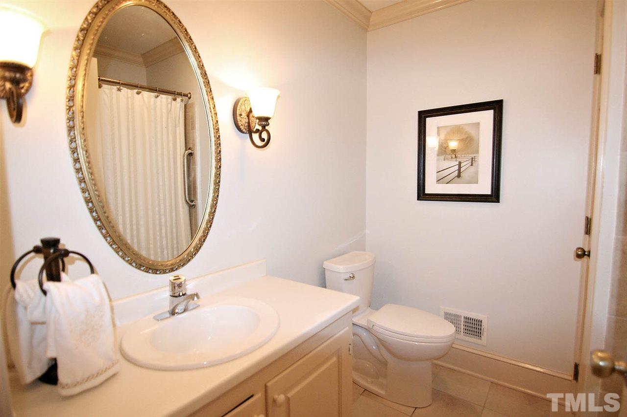8005 Shellnut Road Raleigh, NC 27615 - Photo 15 of 25 First Floor Bath has a Handicap 3.0 Door.