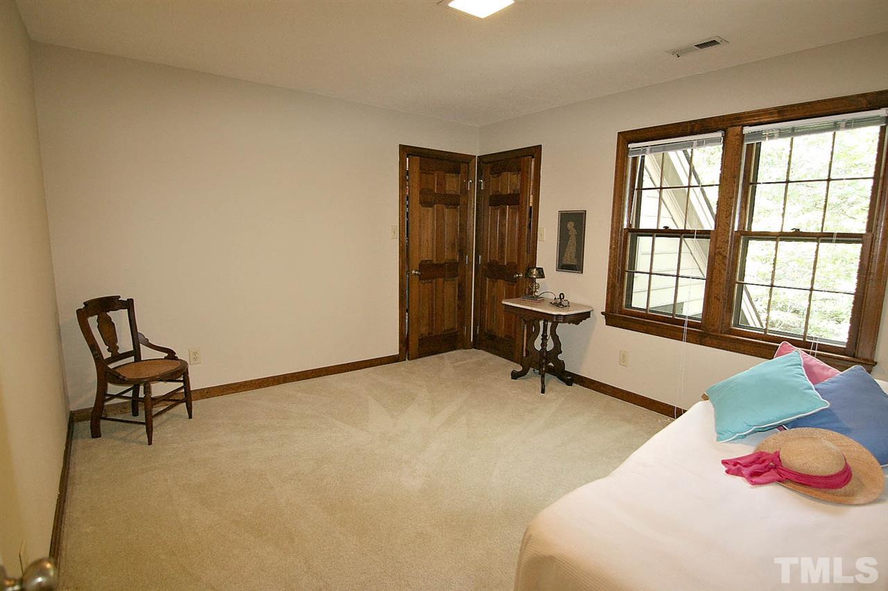 8005 Shellnut Road Raleigh, NC 27615 - Photo 19 of 25 Bedroom has Two Closets -- One is a Huge Walk-in.