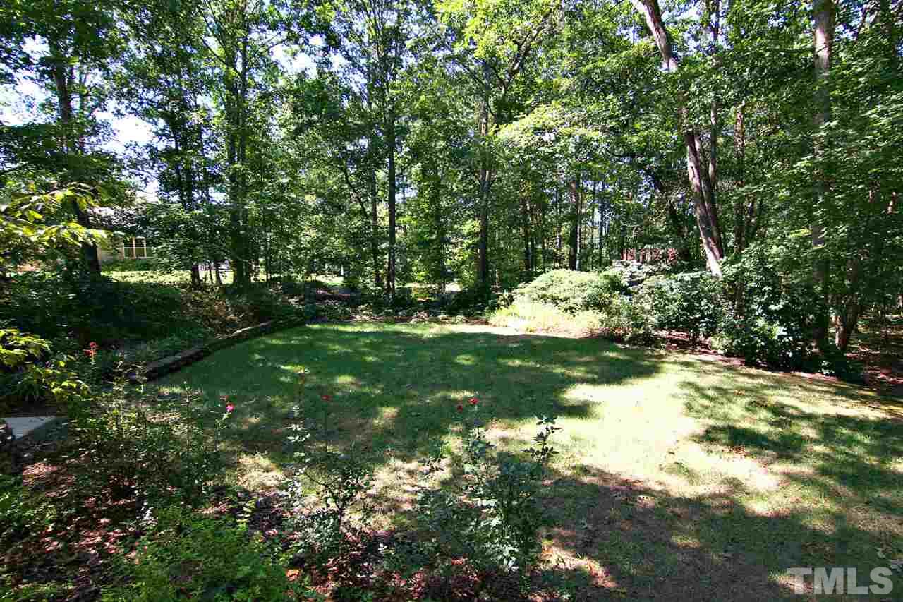 8005 Shellnut Road Raleigh, NC 27615 - Photo 4 of 25 The Amazing Private, Wooded Backyard has a Remarkable, Tranquil Setting